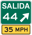 Velocidad de Salida