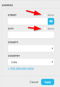 Separate fields become available